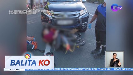 Скачать видео: Babae, patay matapos mabangga ng kolong-kolong sa Navotas; Babaeng rider, patay matapos sumalpok ang minamanehong motorsiklo sa isang SUV | BK