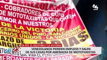 Ate, El Agustino y La Victoria: extranjeros pierden empleos y salen de sus casas por amenazas de mototaxistas