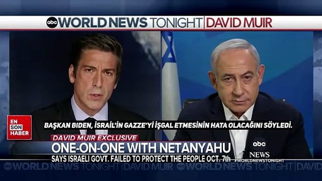 Binyamin Netanyahu: Gazze'yi İsrail yönetecek