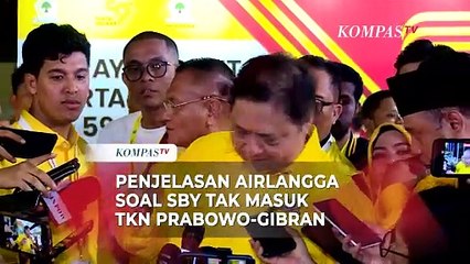 Penjelasan Airlangga soal SBY Tak Masuk Struktur TKN Prabowo-Gibran