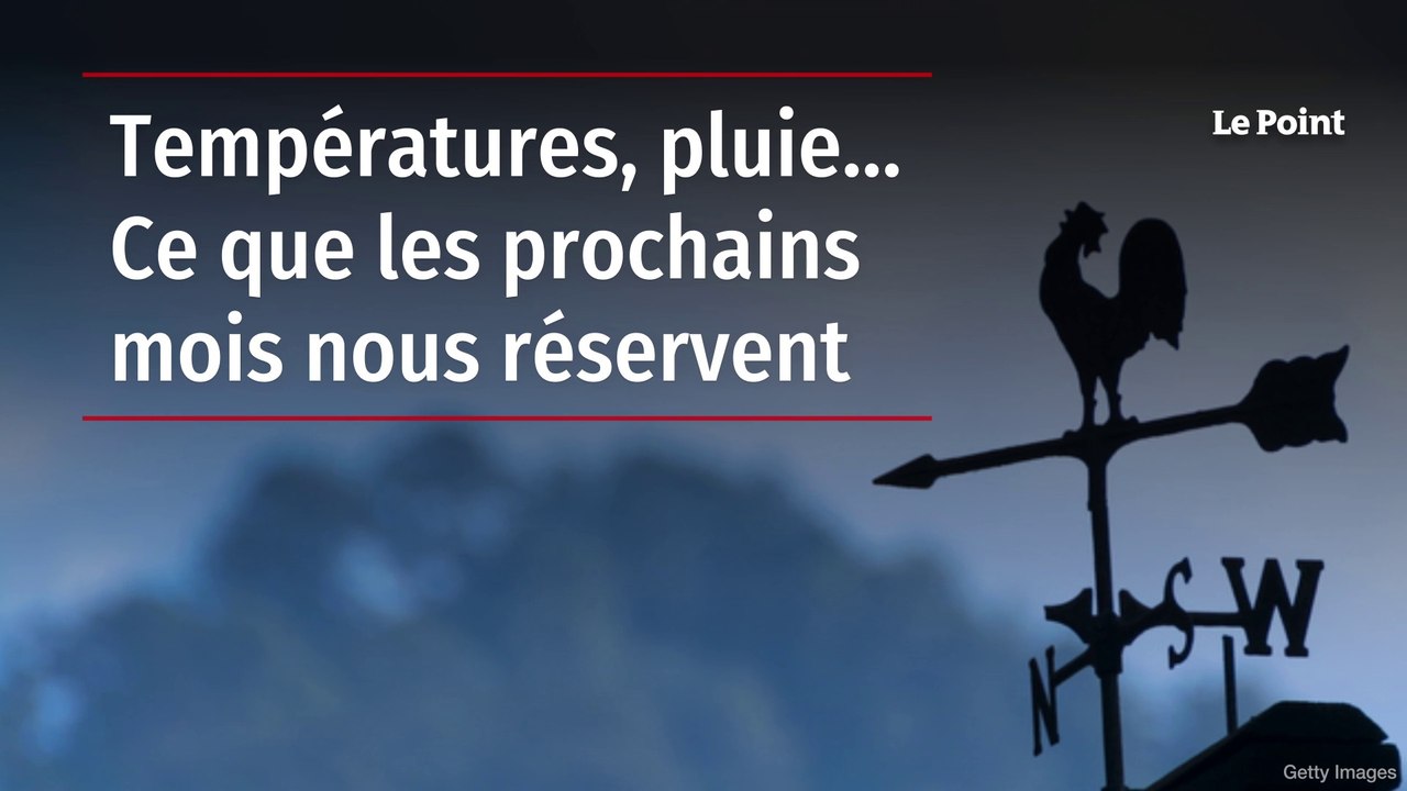 Températures, pluie… Ce que les prochains mois nous réservent