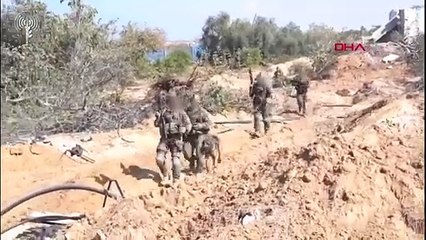 İsrail askerleri Hamas'a ait bir askeri kaleyi kontrol altına aldı