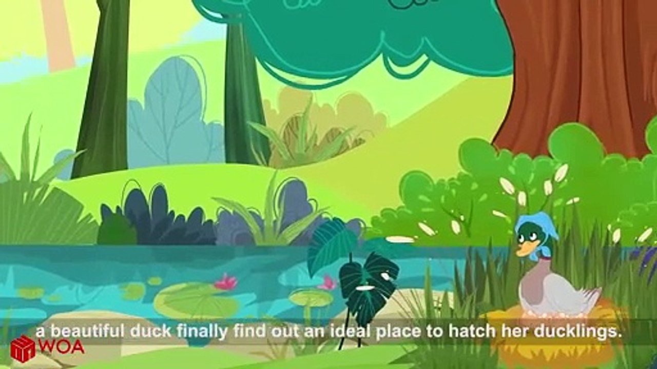 बदसूरत बत्तख़ का बच्चा  The Ugly Duckling in Hindi - WOA Fairy Tales
