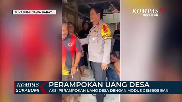 Aksi Perampokan Uang Desa Dengan Modus Gembos Ban Digagalkan Warga