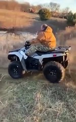 Il pensait avoir réussi sa traversée en quad... raté