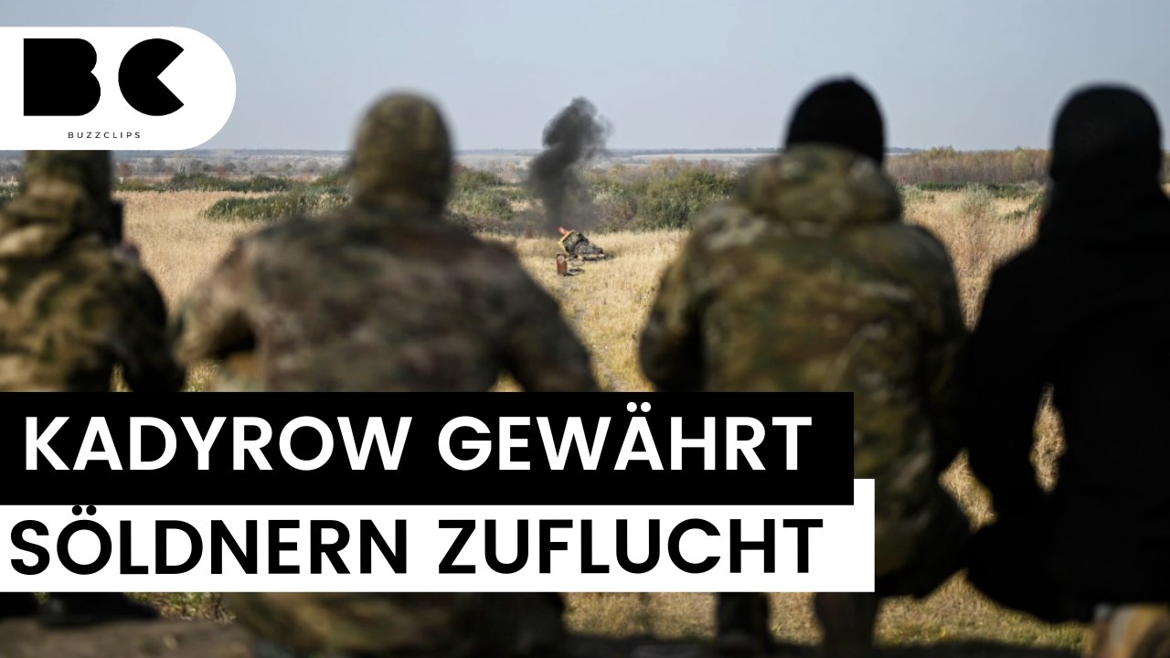 Kadyrow gewährt Wagner-Söldnern Zuflucht
