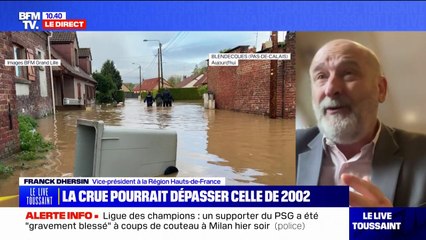 Franck Dhersin, vice-président de la région Hauts-de-France: "Il va vraiment falloir que l'État intervienne pour prendre en charge tout ce qui aura été détruit"