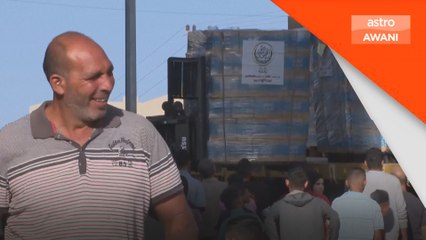 188 trak bantuan masuk ke Gaza melalui Rafah