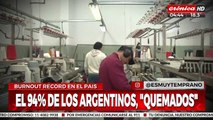 Según un estudio, los argentinos estamos entre las personas más estresadas del mundo