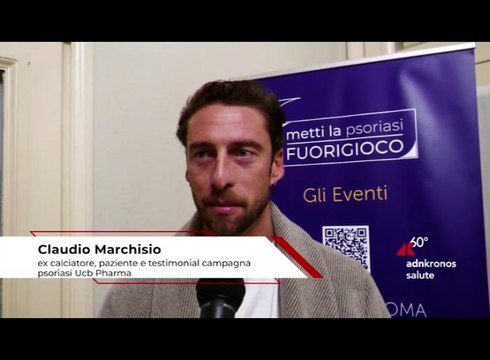 Psoriasi, Marchisio: “Sento responsabilità di fare la mia parte”
