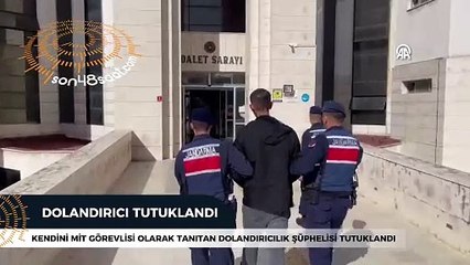 Jandarma dolandırıcıyı kıskıvrak yakaladı