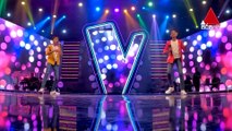 Yugeeth Nimsara & Yumeth Damsara|Aiyata Me Rajage (අයියාට මේ රජගේ) Blind Auditions|The Voice Kids SL