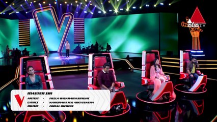 Hansa Rathnayake | Panam Atin (මාස්ටර් සර් ) | Blind Auditions | The Voice Kids Sri Lanka