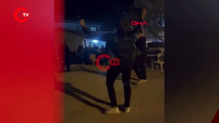 Asker eğlencesinde havaya ateş açtılar... Yakalandılar