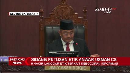 Download Video: MKMK: Saldi Isra Tidak Terbukti Langgar Etik Soal Dissenting Opinian Putusan MK