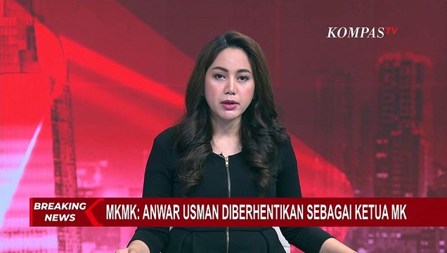 Dinilai Melakukan Pelanggaran Etik Berat, MKMK Berhentikan Anwar Usman sebagai Ketua MK!