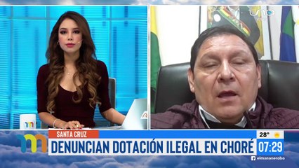 Denuncian dotación ilegal en Choré