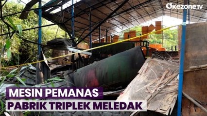 Puluhan Rumah Rusak, 2 Pekerja Jadi Korban Ledakan Mesin Pemanas Pabrik di Lumajang