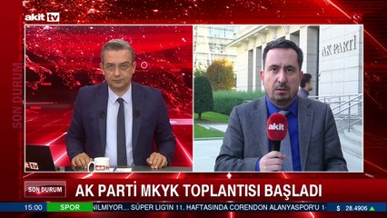 AK Parti MKYK toplantısı başladı