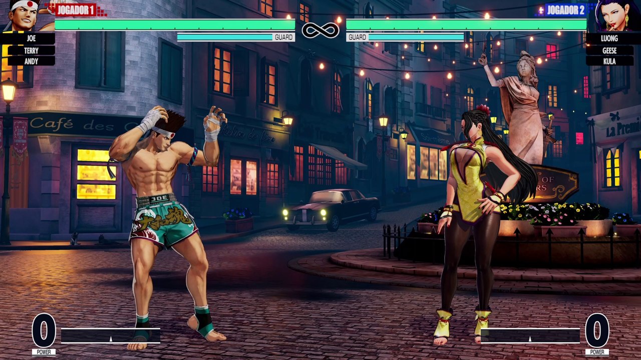 THE KING OF FIGHTERS XV JOE/TERRY/ANDY VS LUONG/GEESE/KULA