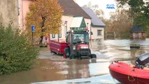 Inundaciones, alerta roja y cierre de colegios en el norte de Francia tras las fuertes lluvias