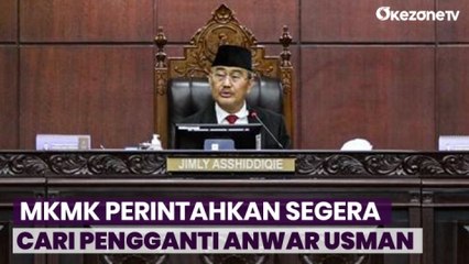 MKMK Perintahkan Segera Cari Pengganti Anwar Usman dalam 2 Hari