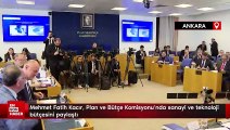 Mehmet Fatih Kacır, Plan ve Bütçe Komisyonu'nda sanayi ve teknoloji bütçesini paylaştı