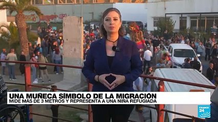 Informe desde Tijuana: Amal, símbolo de la migración, llega a México