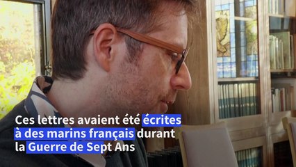 Des lettres à des marins français vieilles de deux siècles retrouvées en Angleterre
