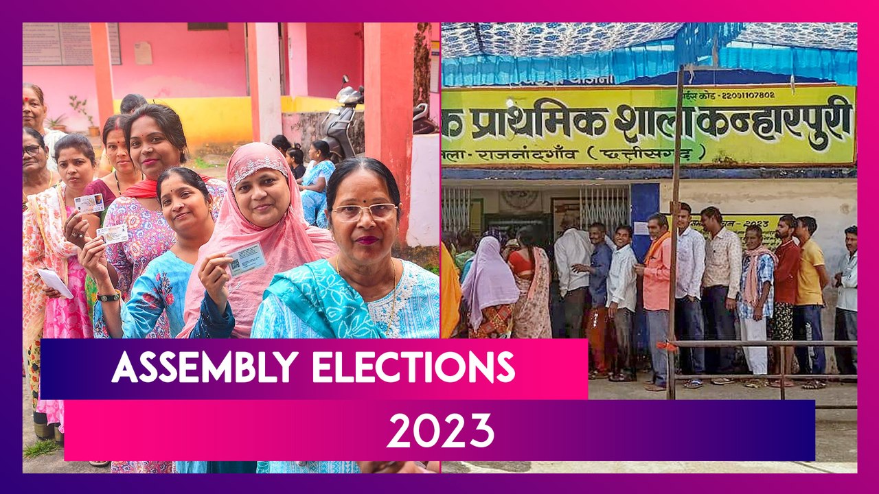 Assembly Election 2023: Amid Naxal Attacks, First Phase of Polling Held in Chhattisgarh, Mizoram Sees Over 60% Voter Turnout