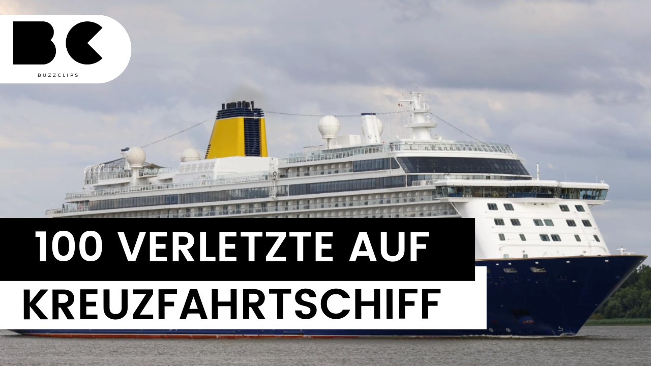 Vor spaniens küste: kreuzfahrtschiff gerät in heftigen sturm