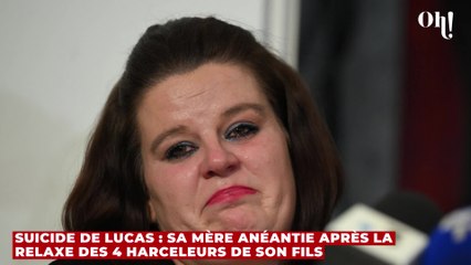 Suicide de Lucas : sa mère anéantie après la relaxe des 4 harceleurs de son fils