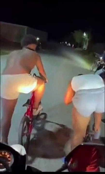 Une petite course à vélo qui va mal finir