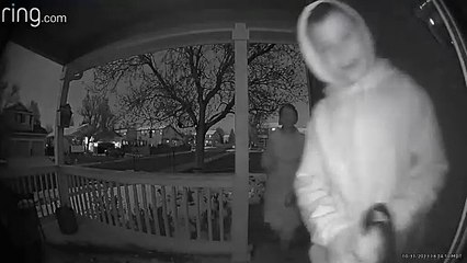 Trick Or Treaters Choose Potatoes