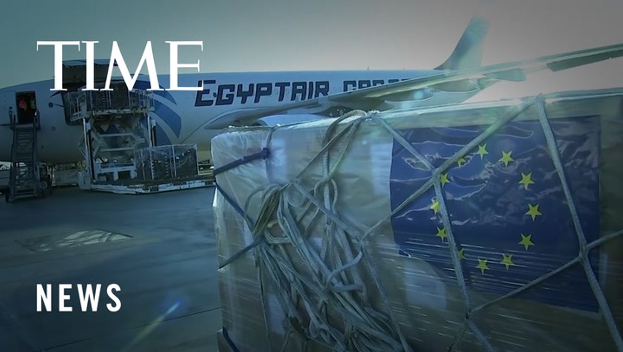 European Union Sends Humanitarian Aid to Gaza