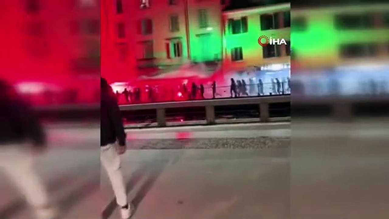 AC Milan ile Paris Saint-Germain Taraftarları Arasında Olaylar Çıktı