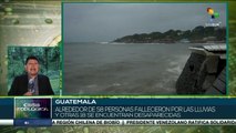 Miles de guatemaltecos son evacuados por efectos de Pilar