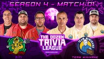 Dave Portnoy & Ziti vs. Minihane | Match 01, Season 4 - The Dozen Trivia League