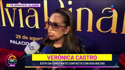 Verónica Castro habla por PRIMERA VEZ sobre Yolanda Andrade y sus declaraciones