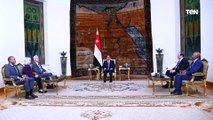 الرئيس عبد الفتاح السيسي يستقبل مدير وكالة المخابرات المركزية الأمريكية