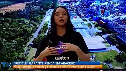 Associação de catadores dobra produção após contrato com a Suzano