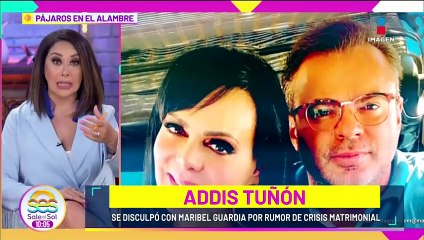 Addis Tuñón se DISCULPÓ con Maribel Guardia por crear rumores de su DIVORCIO