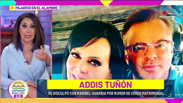 Addis Tuñón se DISCULPÓ con Maribel Guardia por crear rumores de su DIVORCIO