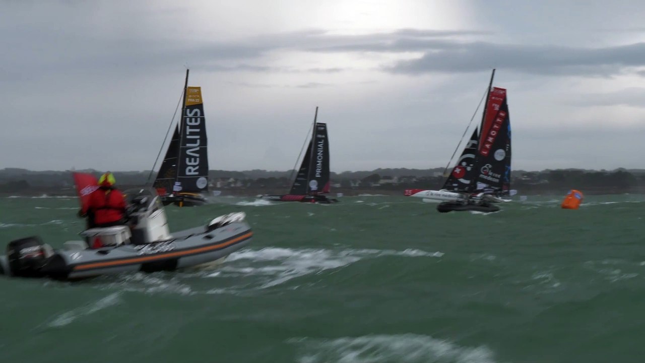 Transat Jacques Vabre Normandie Le Havre 2023 : LUNDI 06112023 - REPRISE DE COURSE - LORIENT - OCEAN FIFTY