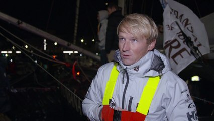 Transat Jacques Vabre Normandie Le Havre 2023 : MARDI 07112023 ITV IMOCA DEPART PONTON 03