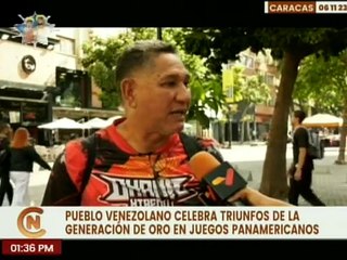Venezolanos celebran y destacan el triunfo en los Juegos Panamericanos de la Generación de Oro