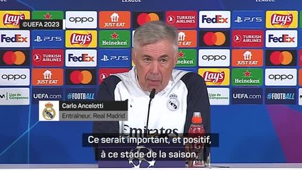 Real Madrid - Ancelotti : "La victoire est la seule unité de mesure pour un entraîneur"
