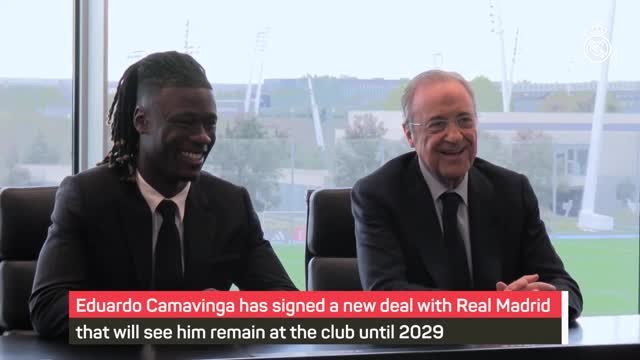Camavinga extends Real Madrid stay