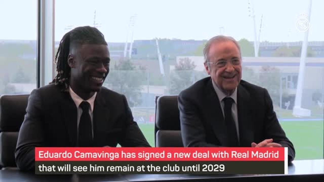 Camavinga extends Real Madrid stay