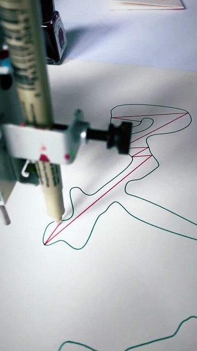 Traceur au rythme des notes du Clair de Lune de Debussy